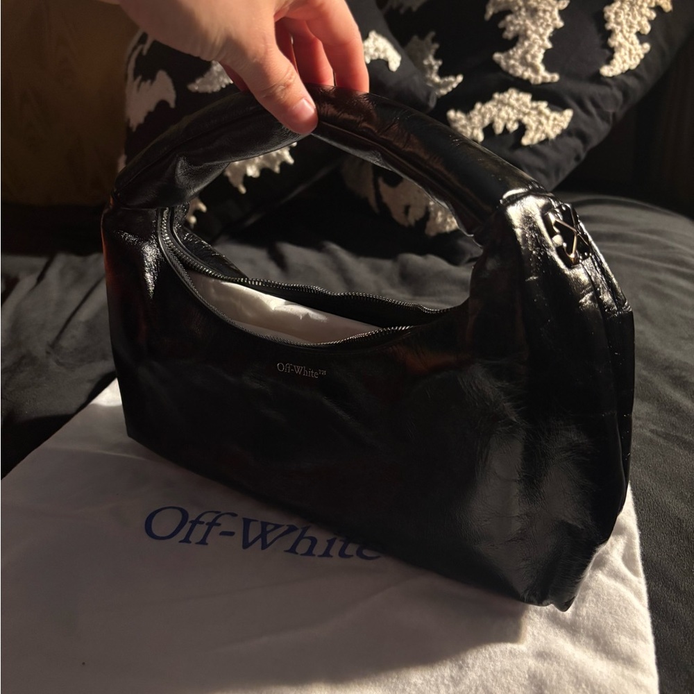 Off-White Black Arcade shoulder bag